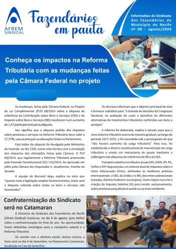 INFORMATIVO AGOSTO 2024